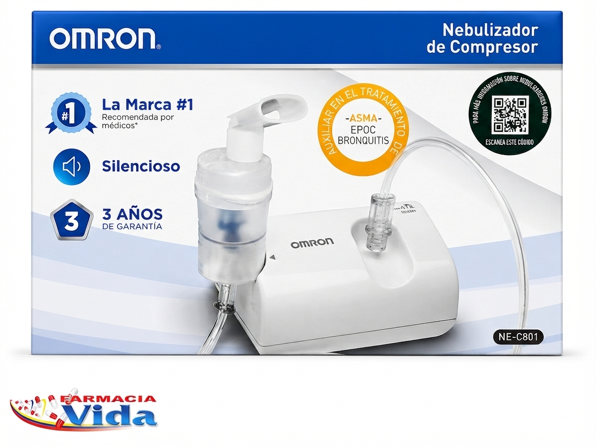 OMNRON NEBULIZADOR DE COMPRESOR