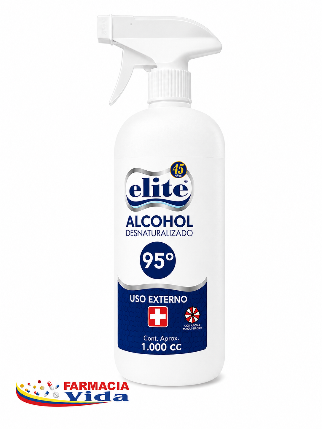 ELITE ALCOHOL 95° GATILLO 1 LITRO