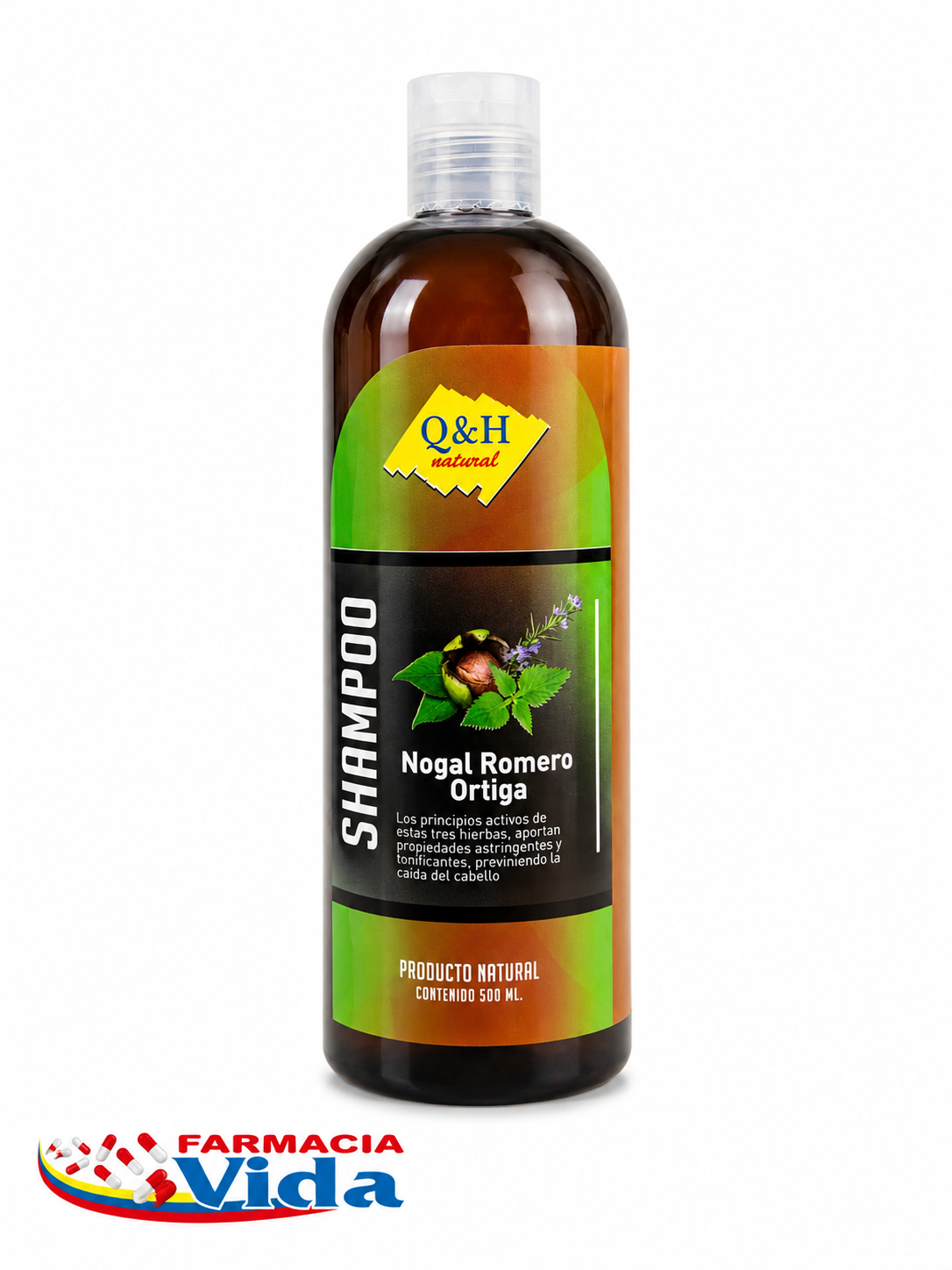 SHAMPOO 500CC NOGAL ROMERO ORTIGA