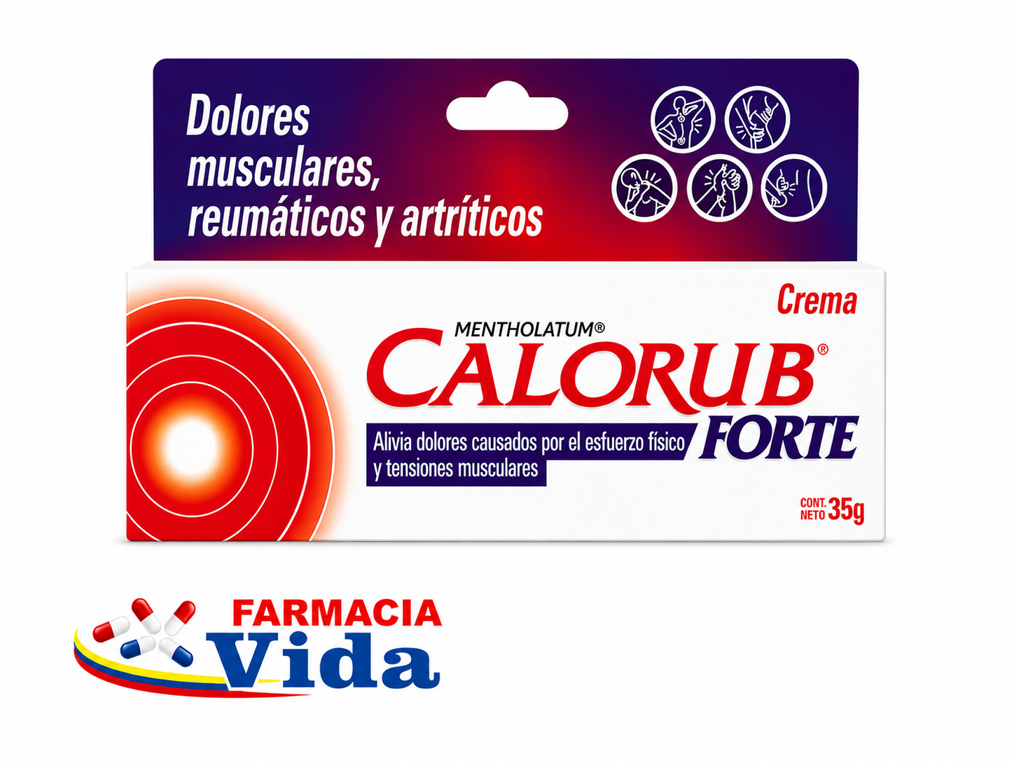 CALORUB FORTE  CREMA 35 GR 