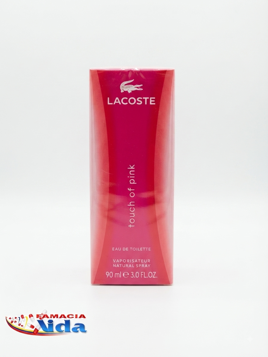 LACOSTE TOUCH OF PINK MUJER 90ML.