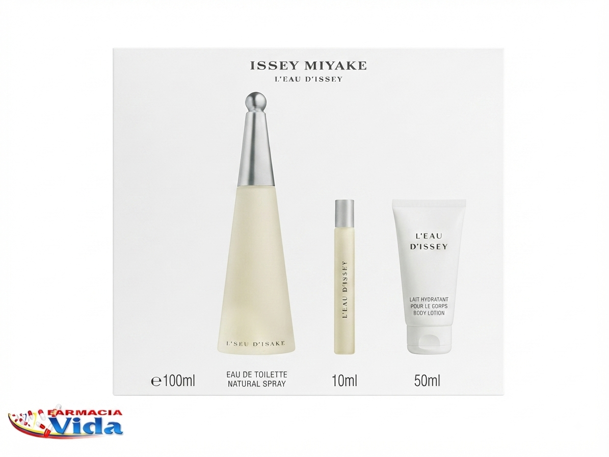 ESTUCHE ISSEY MIYAKE MUJER 100ML+EDT 10ML+LOC