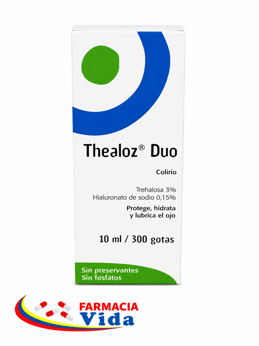 THEALOZ.DUO SOL.OFT.10ML HIALURONATO DE SODIO