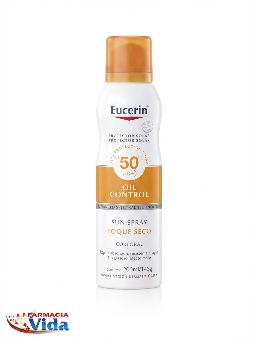 EUCERIN SUN FLUIDO SP.T.SECO 200ML