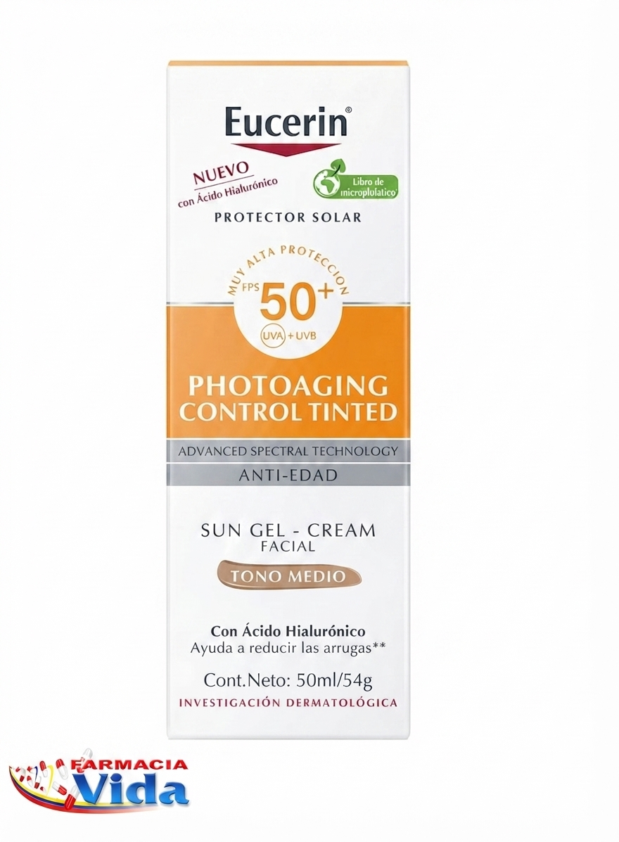 EUCERIN PHOTOAGING TONO MEDIO F50+