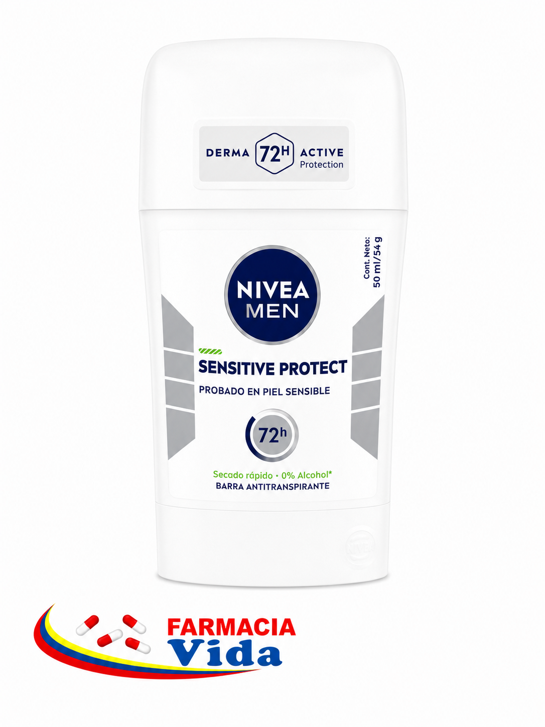 NIVEA BARRA MEN SENSITIVE PROTECT 54G.  OF