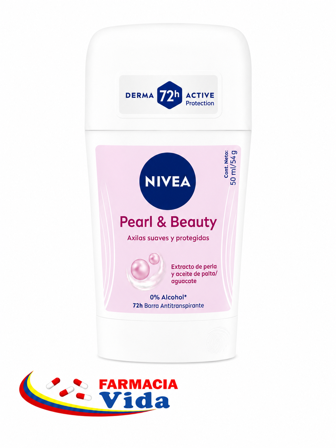 NIVEA DESOD PEARL&BEAUTY MUJER 54GR
