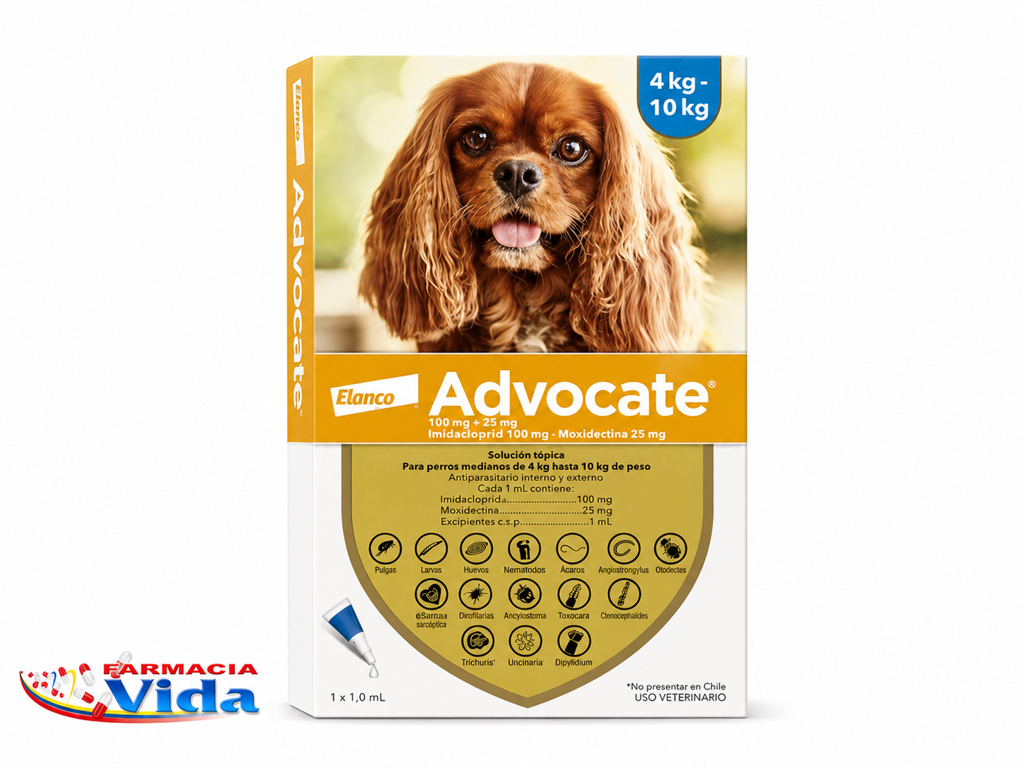 ADVOCATE PIPETA PERRO 4-10KG