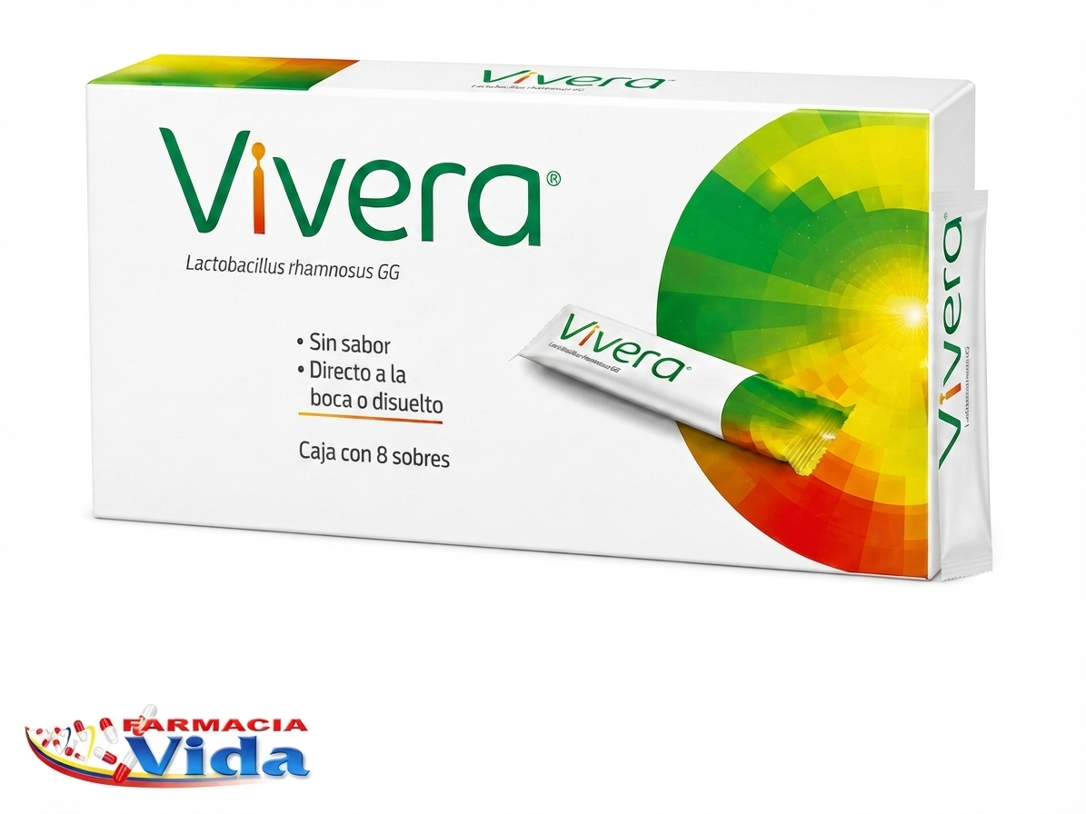 VIVERA SOBRES  2 GR X 8 LACTOBACILOS