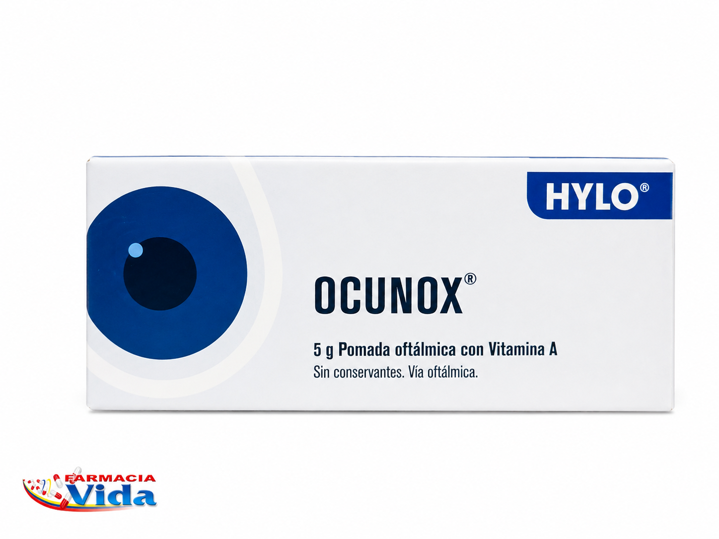 OCUNOX. POMADA.  VITAMINA A 