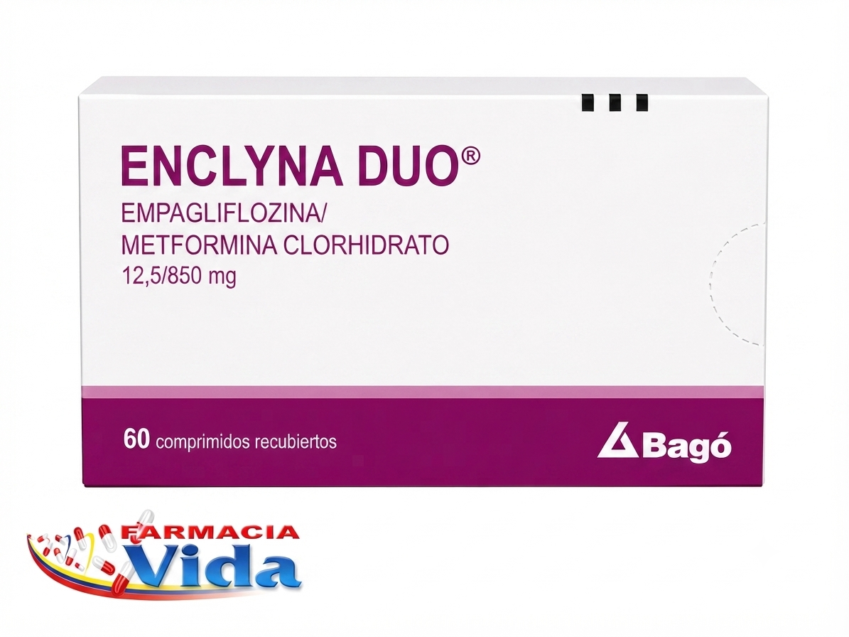 ENCLYNA DUO 12,5/850 MG X 60. JARDIAMCE