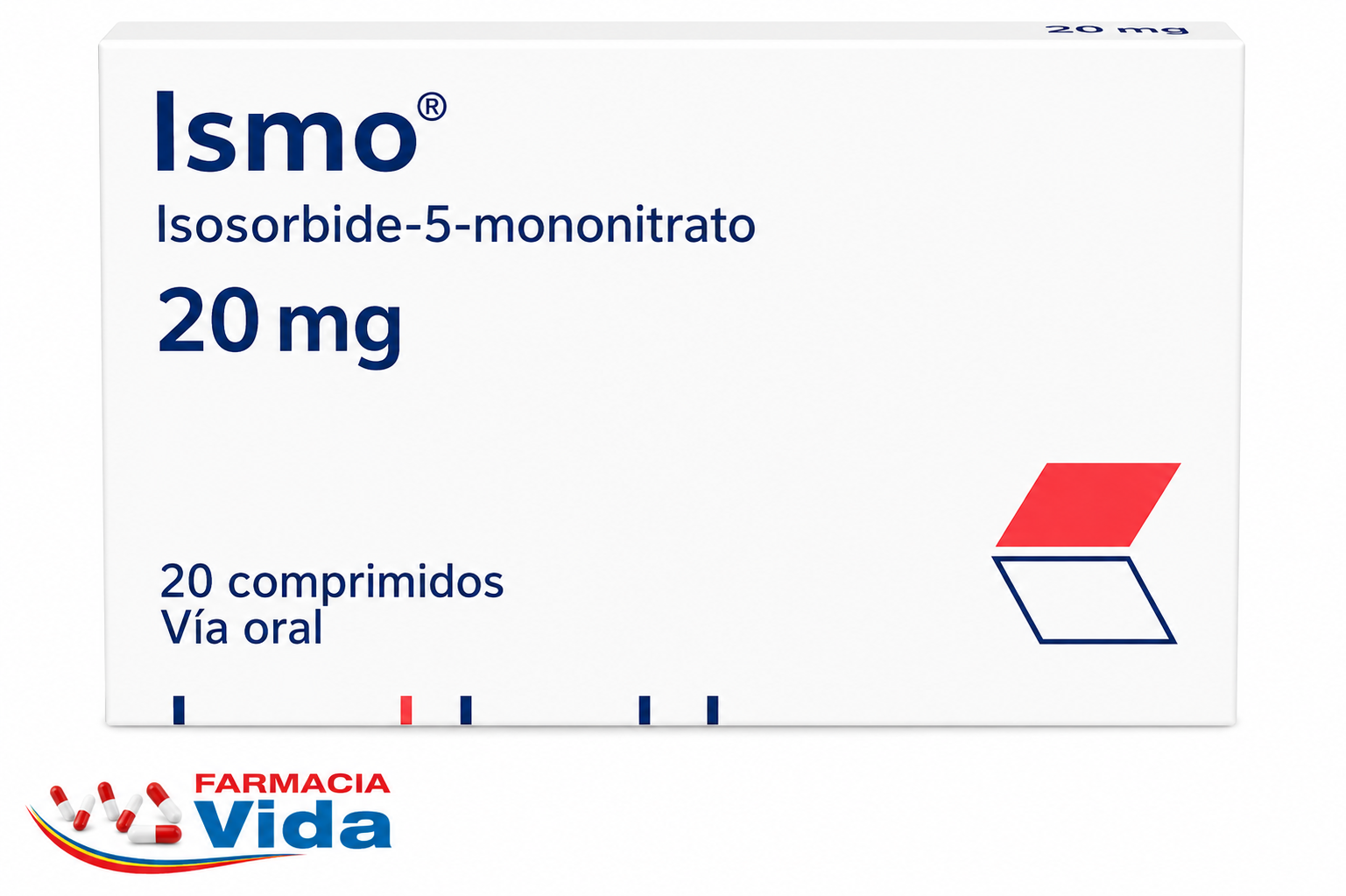 ISMO   20 MG X 20 COMP