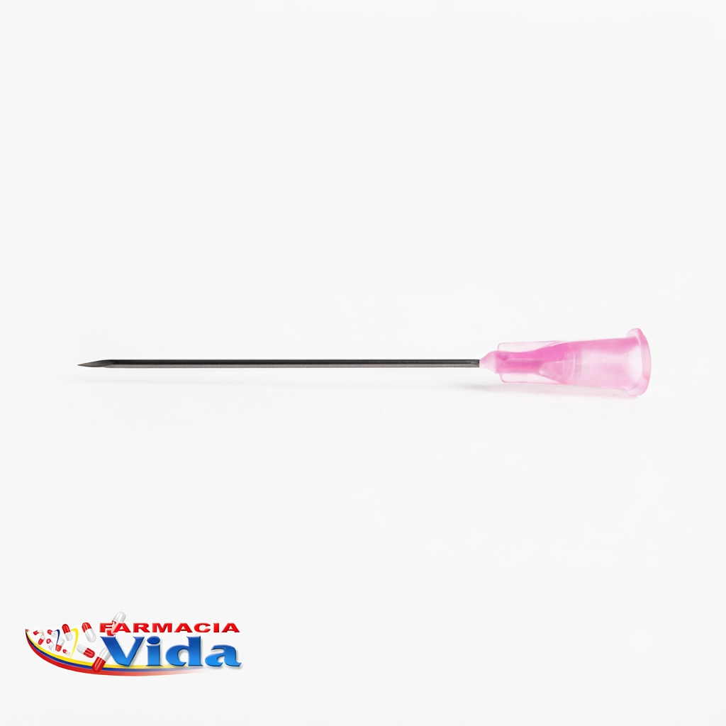 AGUJA HIPODERMICA ESTERIL 18G 1 1/2