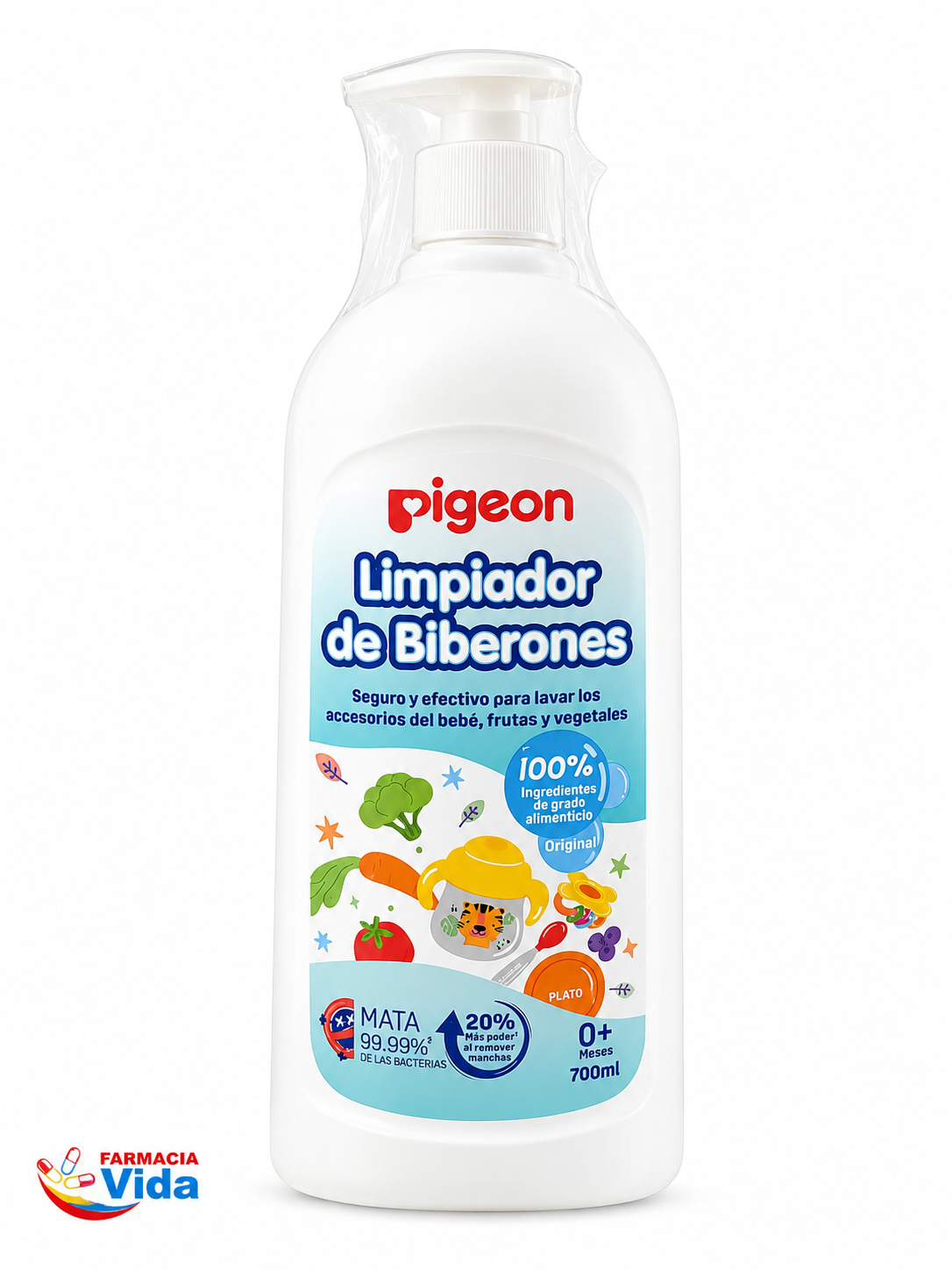 PIGEON LIMPIA BIBERON 700M