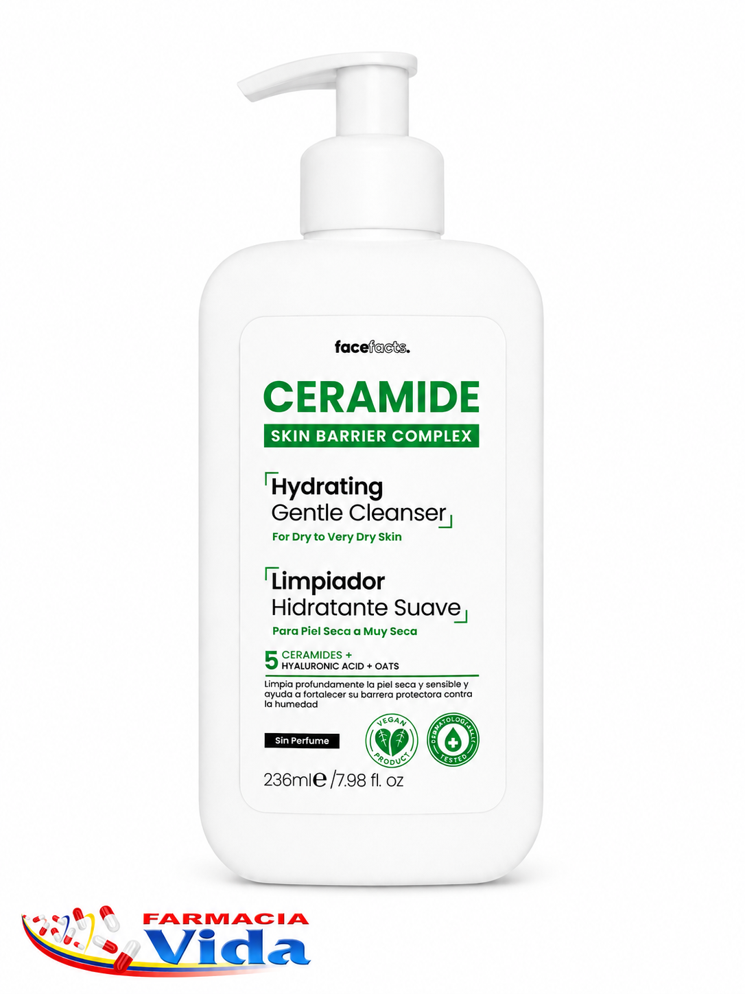 CERAMIDE CR LIMP. HIDRAT. 236M