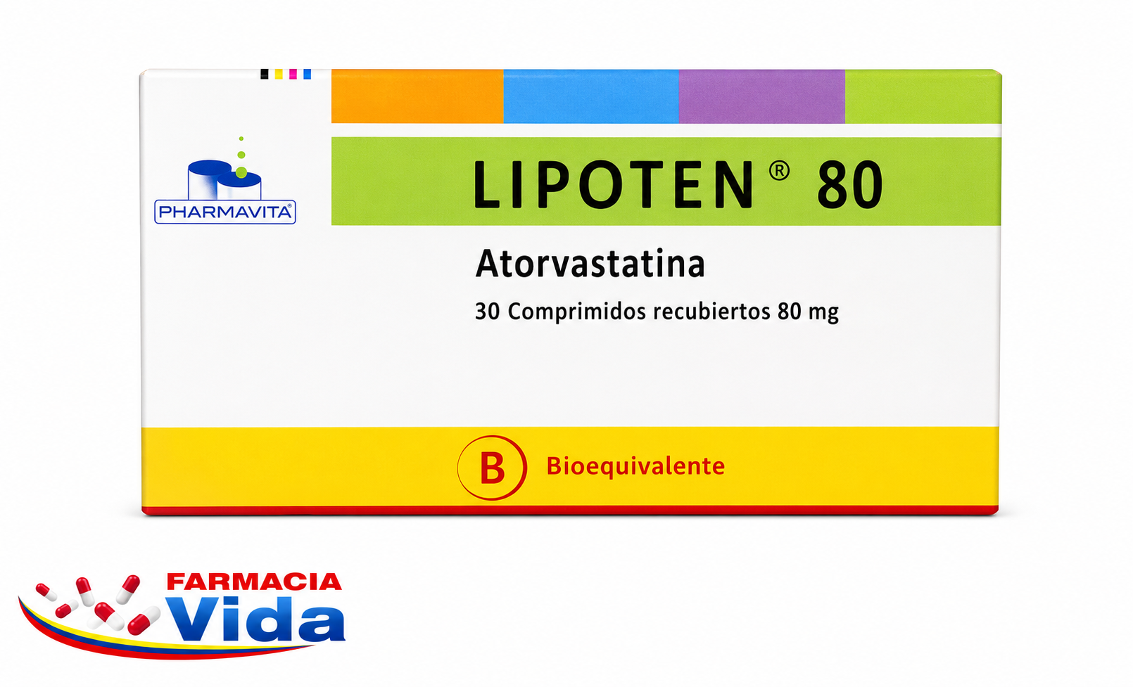 LIPOTEN 80 X 30 COMP REC