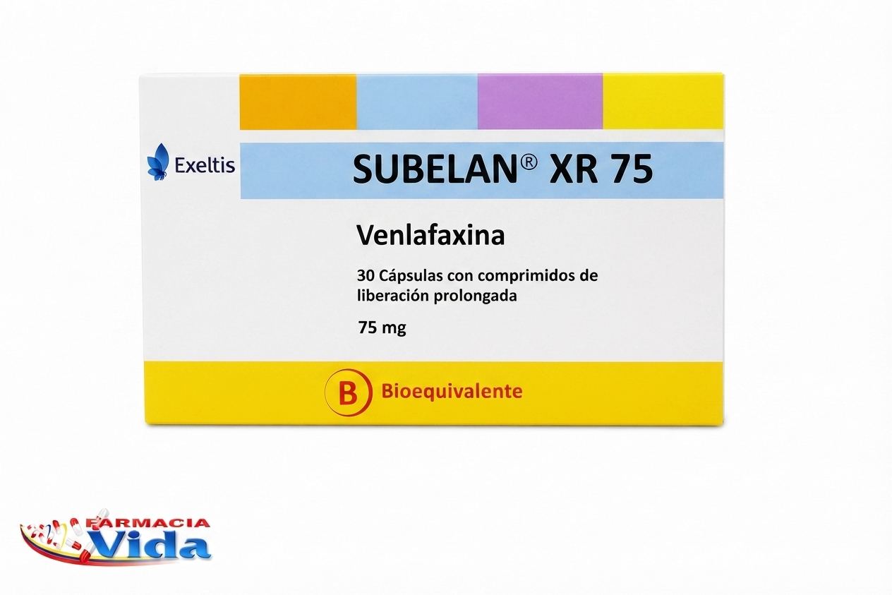 SUBELAN XR 75 X 30 VENLAFAXINA