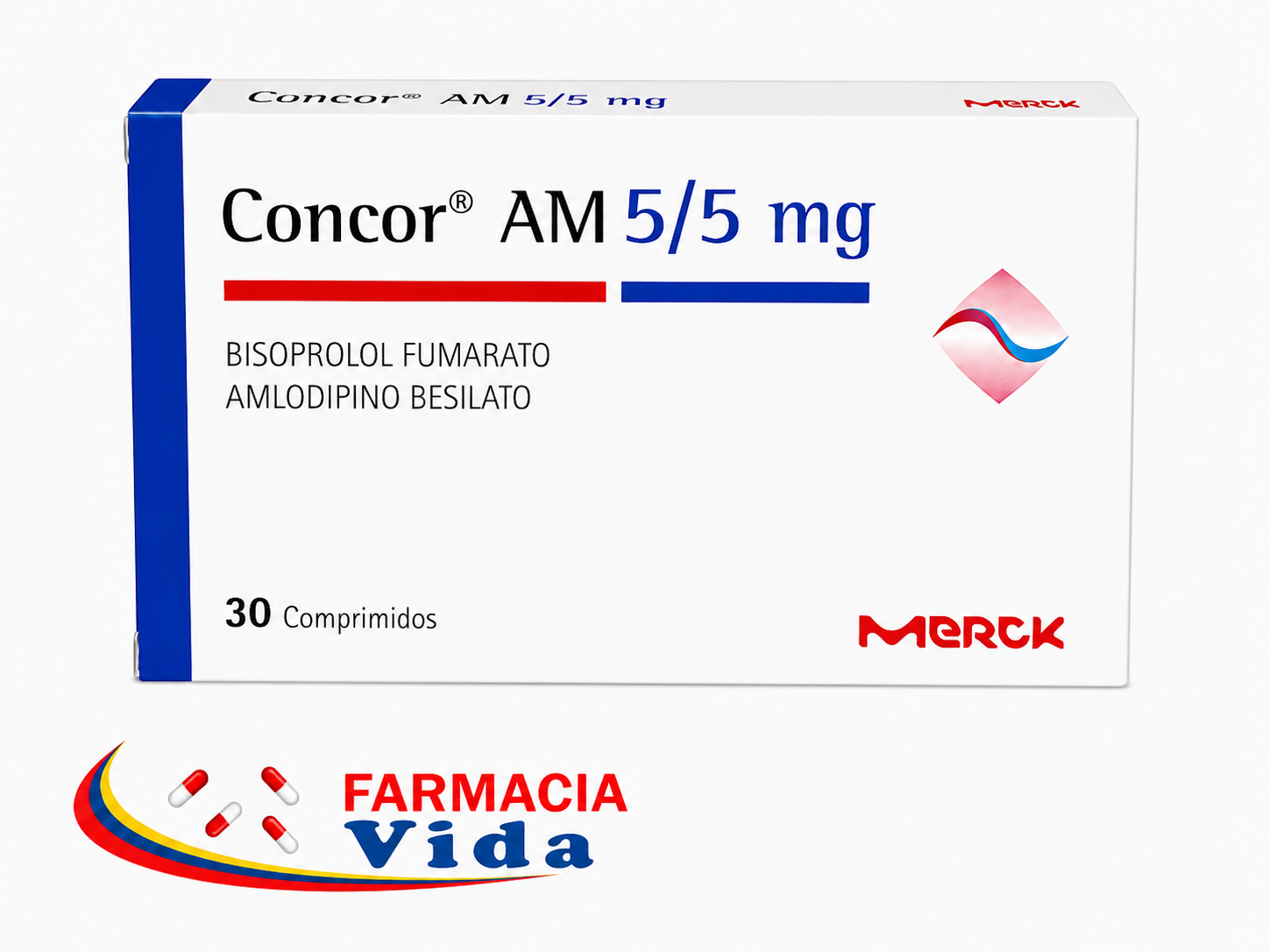 CONCOR AM 5/5 MG X 30 COMP