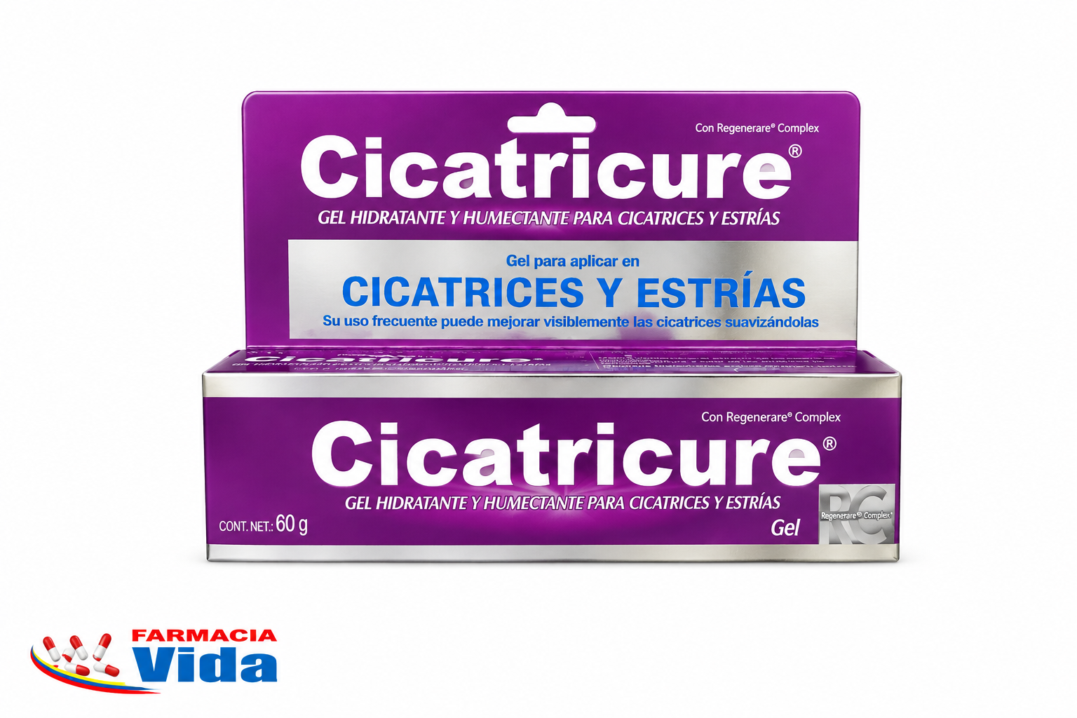CICATRICURE CICATRICES GEL HID X 60 