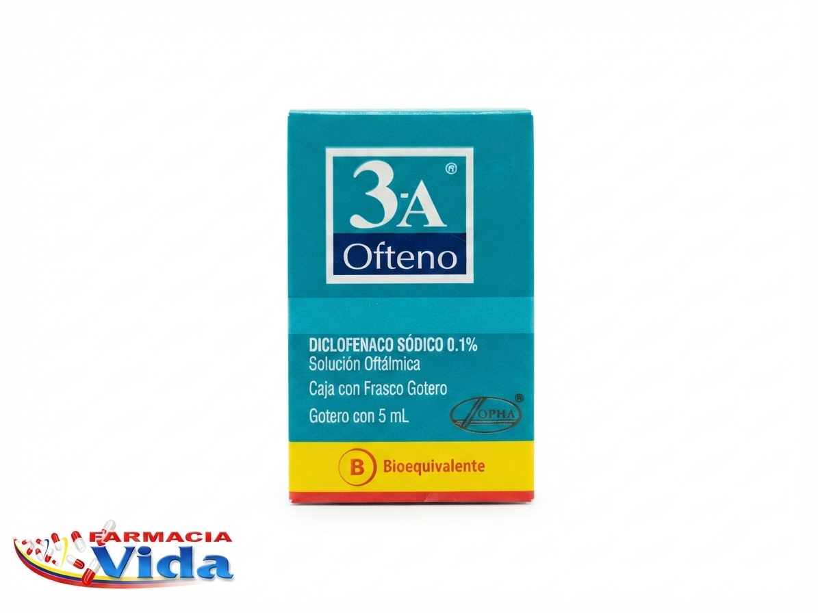 DICLOFENACO SODICO 3-A OFTENO