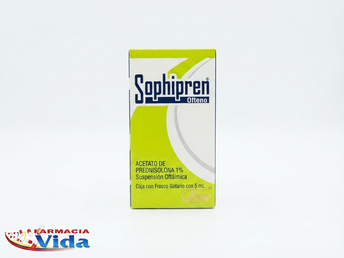 SOPHIPREN SUS OFT 1%.ACETATO DE PREDNISOLONA