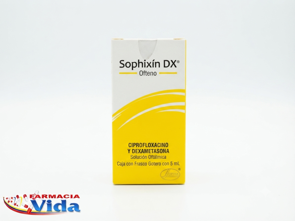 SOPHIXIN DX.CIPROFLOXACINO Y DEXAMTESAONA