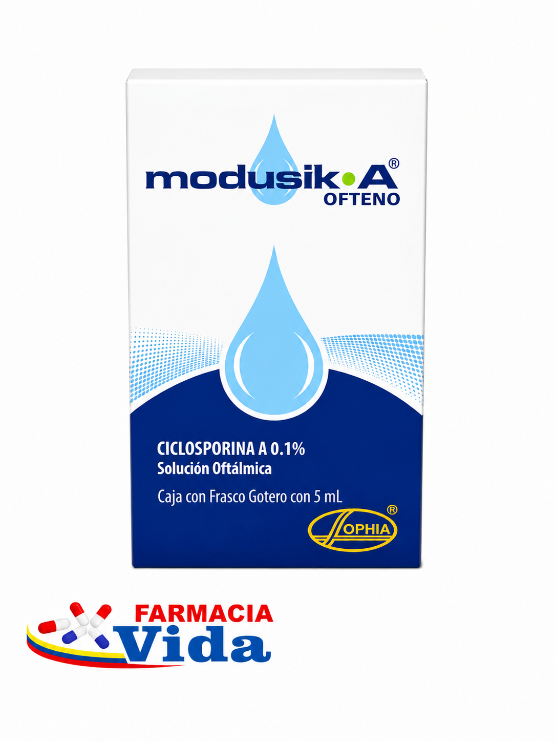 MODUSIK A OFTENO 0,1% 5ML