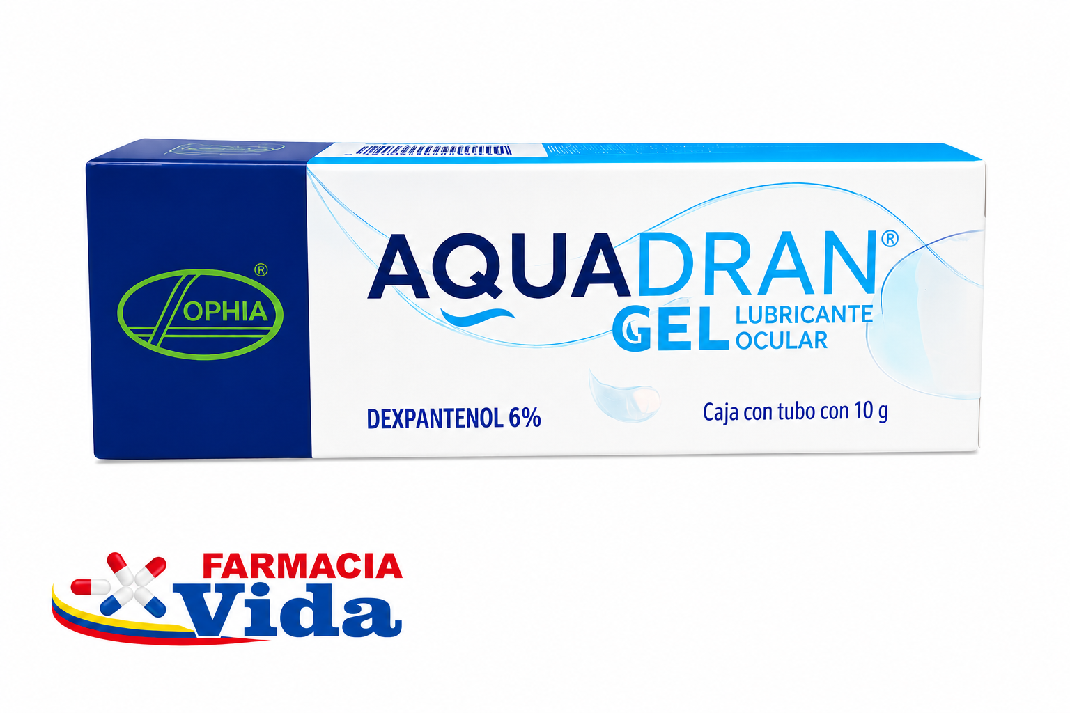 AQUADRAN GEL LUBRICANTE OCULAR 10GR