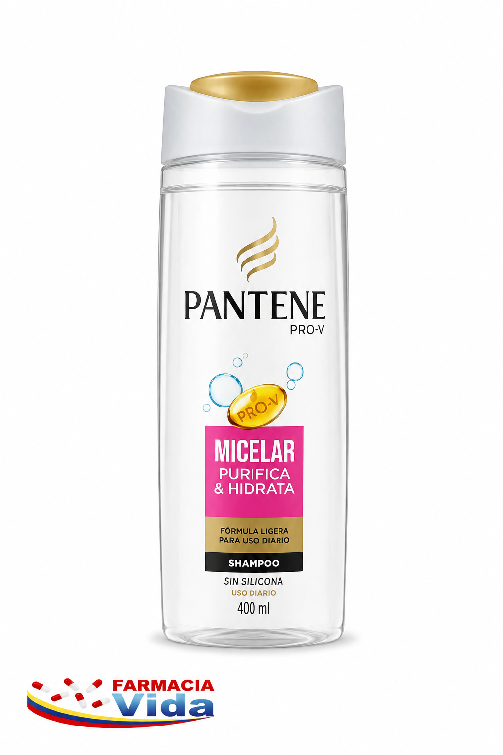 PANTENE SHAMPOO MICELAR  400ML 