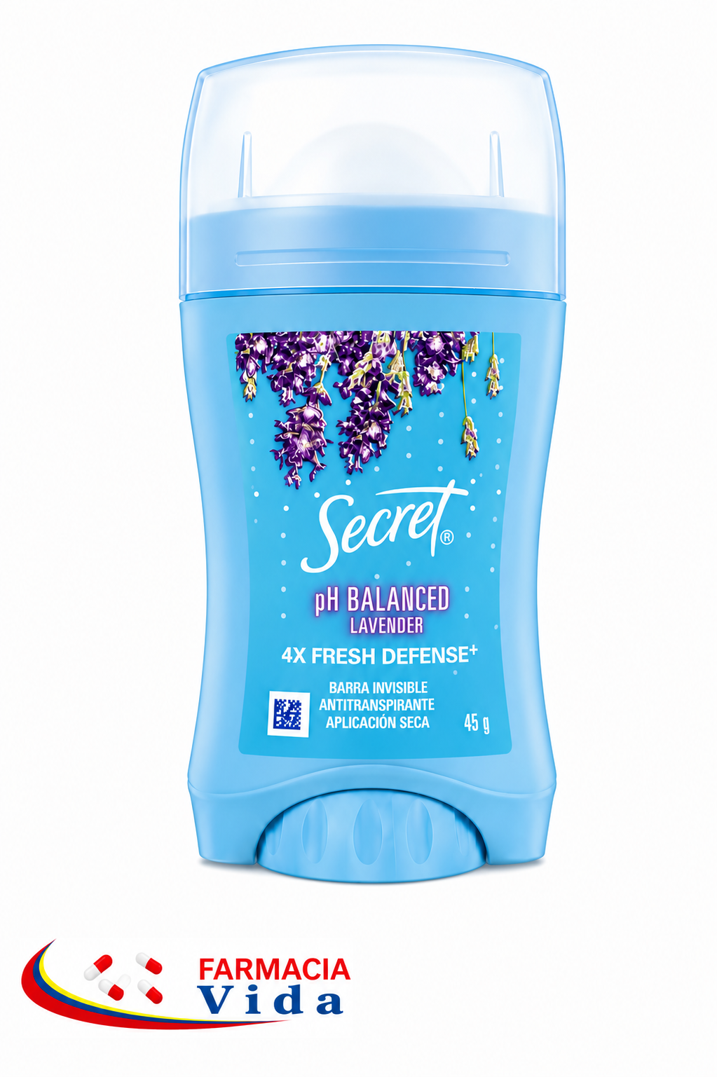 SECRET DESORANTE BARRA LAVANDA 45 GR