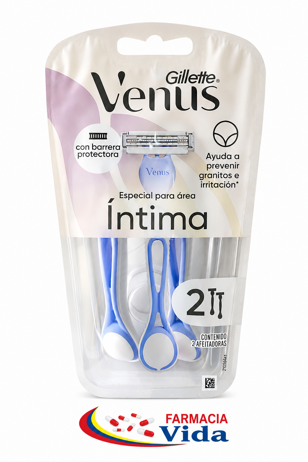GILLETTE VENUS INTIMA X2 