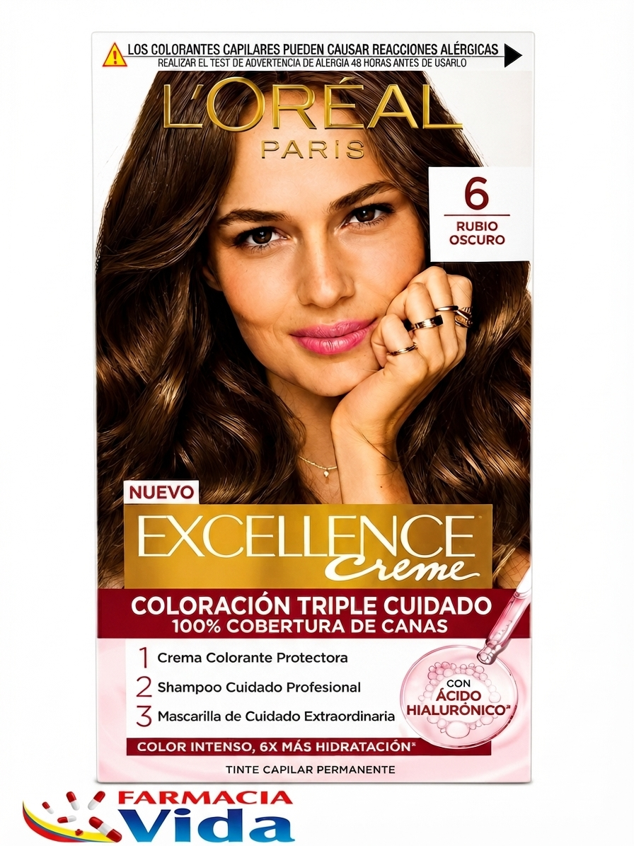 EXCELLENCE CREME 6 RUBIO OSCURO