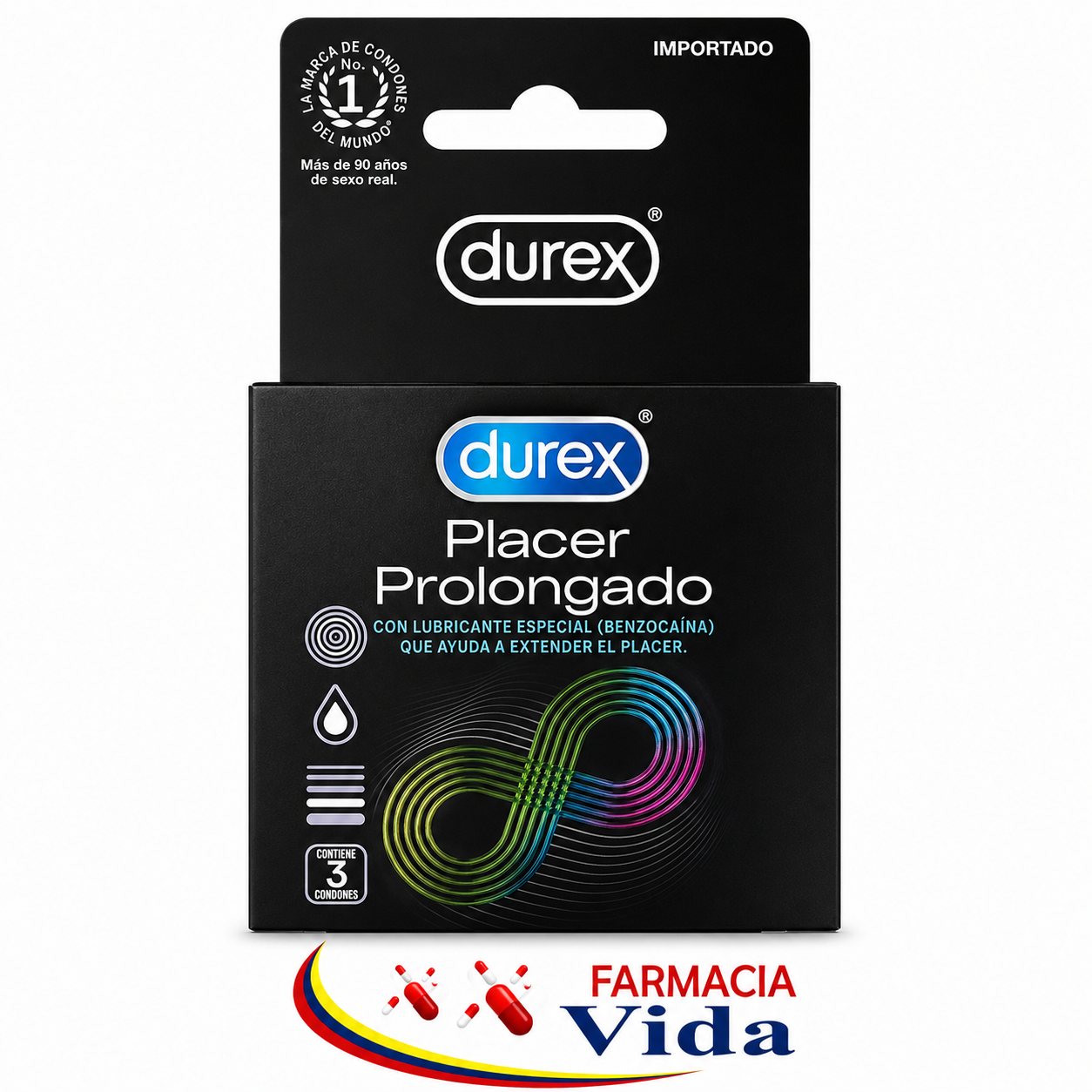 DUREX PLACER PROLONGADO X3 UNID