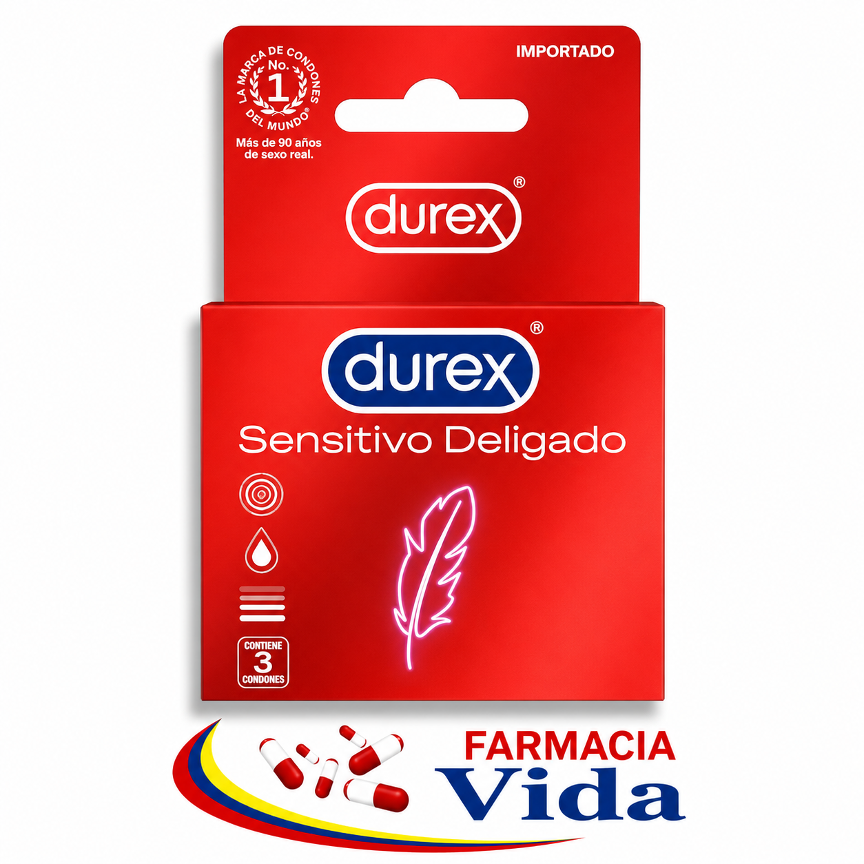 DUREX X3 SENSITIVO DELGADO