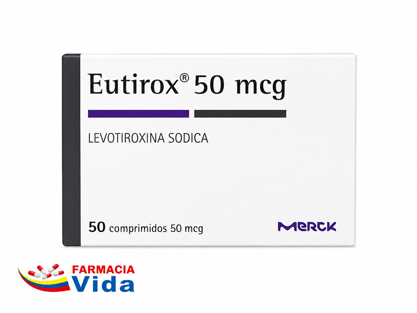 EUTIROX 50 MCG X 50 COMP  LEVOTIROXINA SÓDICA.