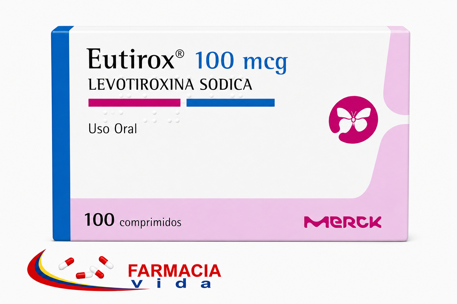 EUTIROX 100 CG X 100 LEVOTIROXINA SÓDICA