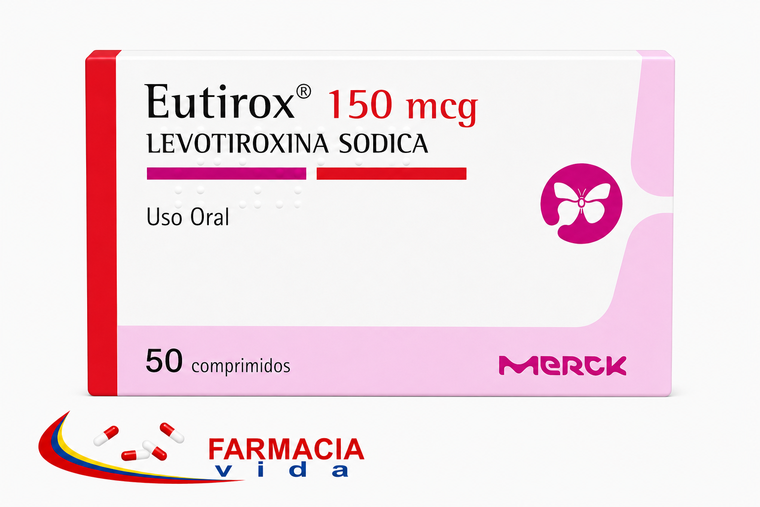 EUTIROX 150 MCG X 50 C LEVOTIROXINA SÓDICA.