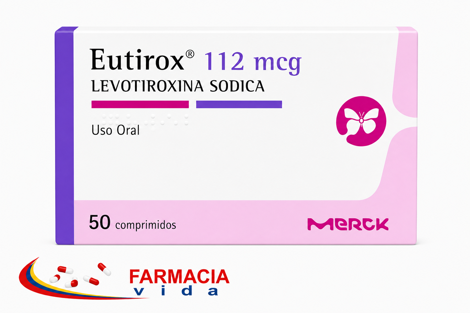 EUTIROX 112 MCG X 50 C LEVOTIROXINA SÓDICA.