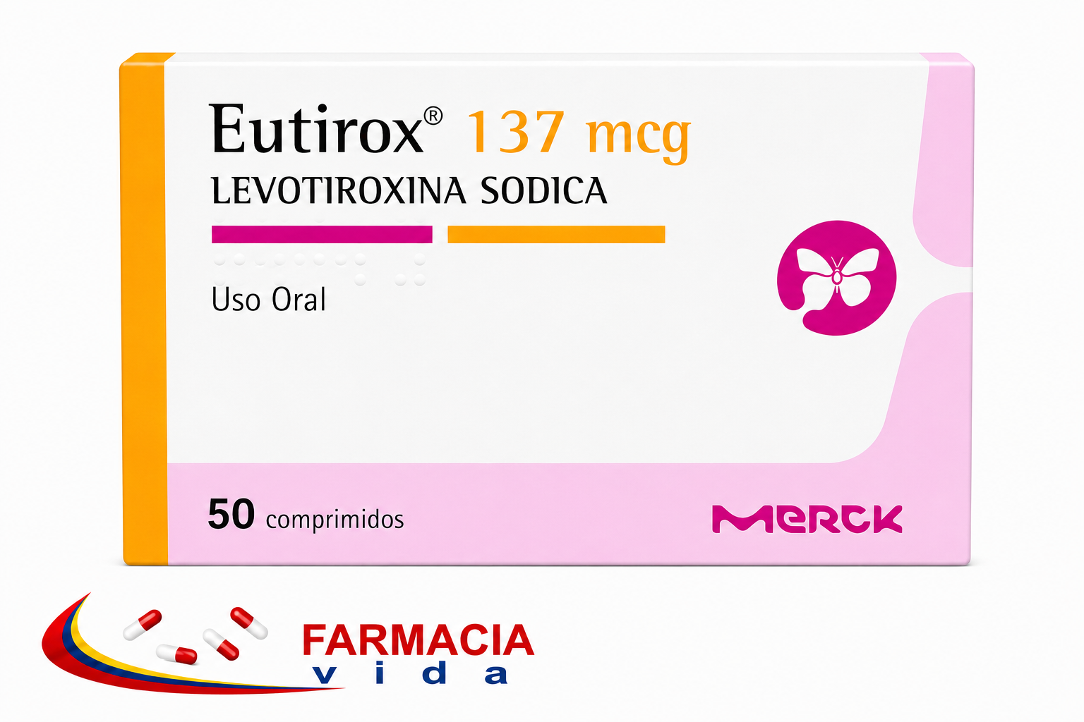 EUTIROX 137 MCG LEVOTIROXINA SÓDICA.