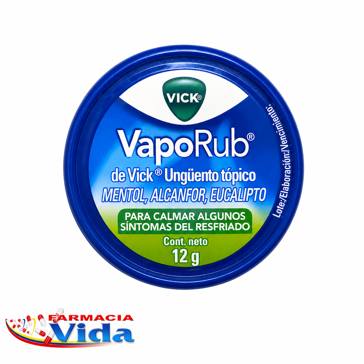 VAPORUB UNG.LATA X 12 GR  