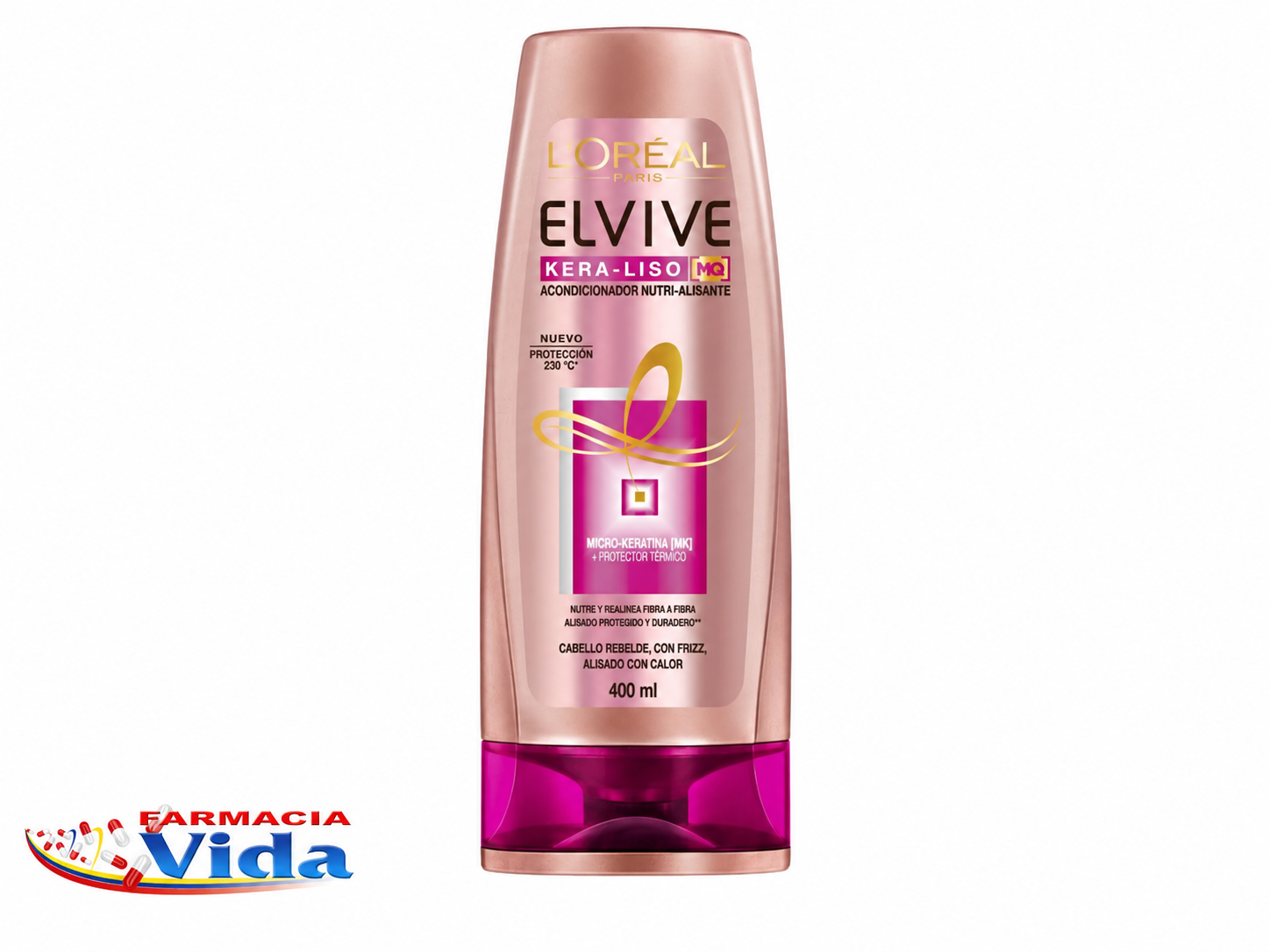 ACOND ELVIVE  LISO  EXTREME X 400 ML