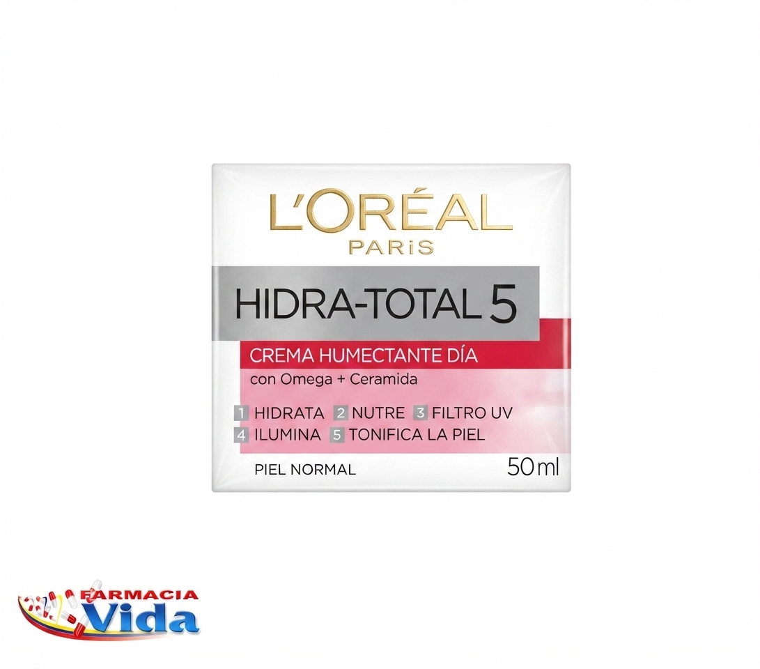 HIDRA TOTAL-5-CREM-HUMECTANTE DIA  