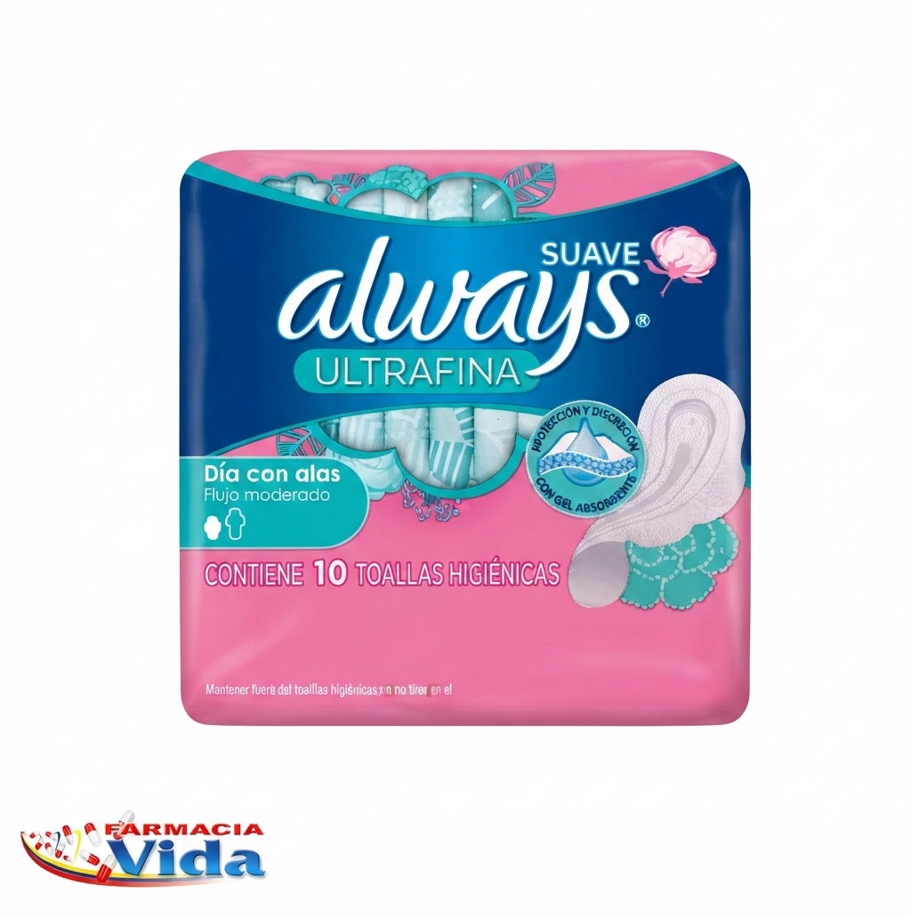 ALWAYS ULTRAFINA SUAVE X 8 UNID