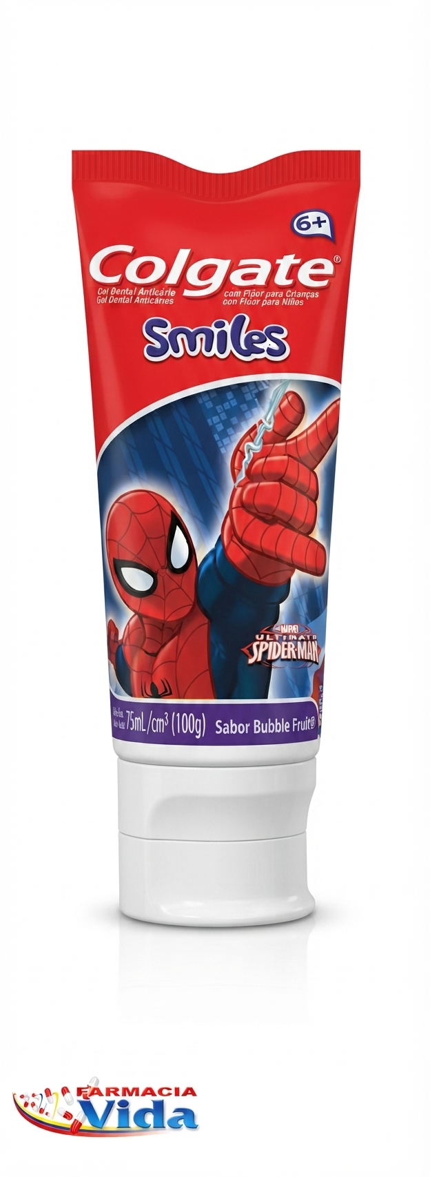 COLGATE SPIDER-MAN 6 + ANOS