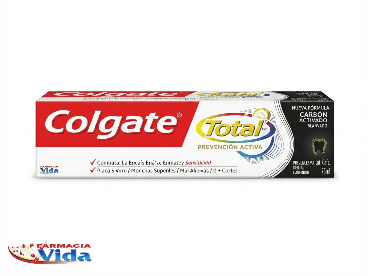 COLGATE PASTA DENTAL TOTAL 12 CARBON ACTIV