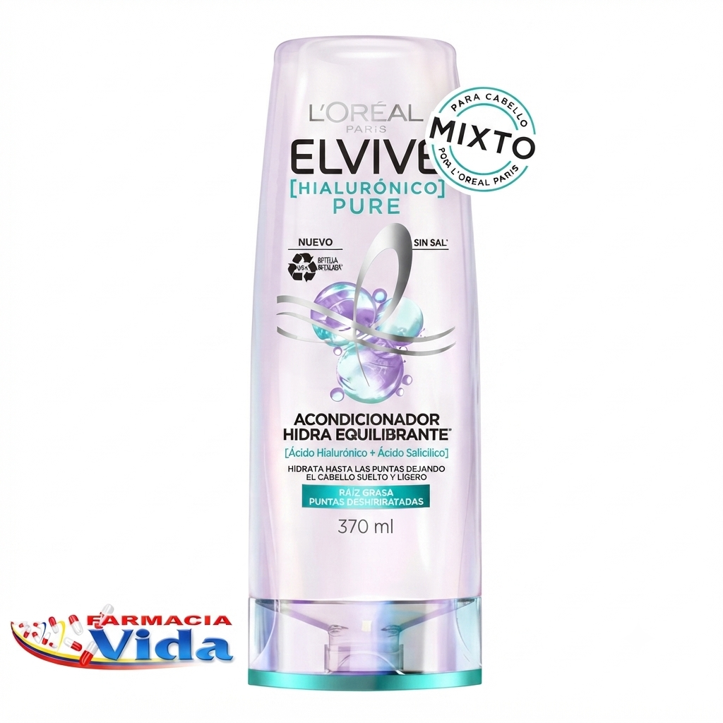 ACOND ELVIVE HIALURONICO PURE 370