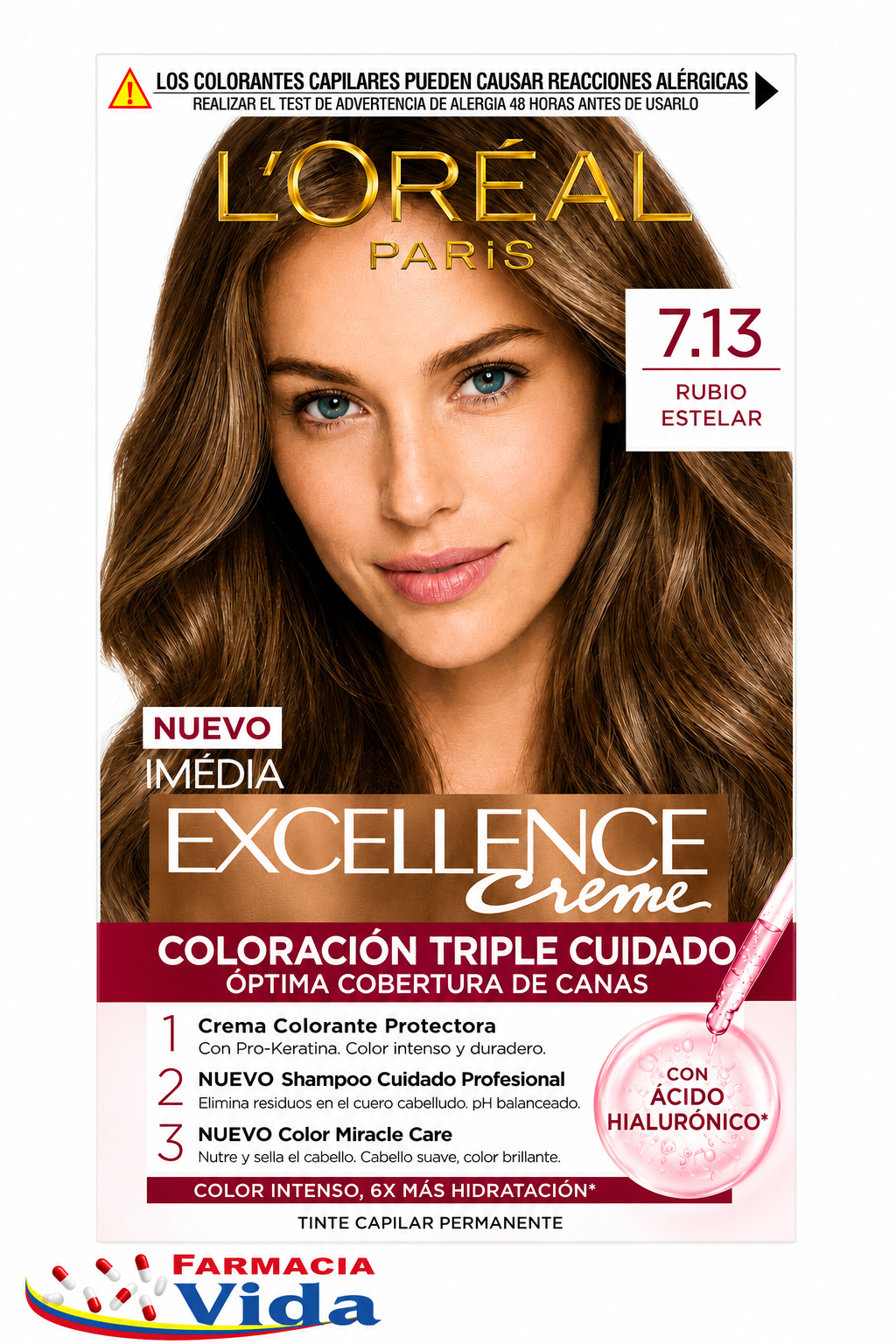 EXCELLENCE CREME 7.13 RUBIO ESTELAR