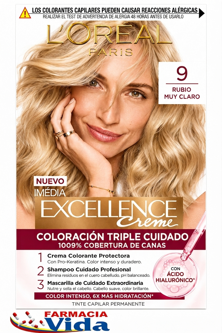 EXCELLENCE CREME 9 RUBIO MUY CLARO