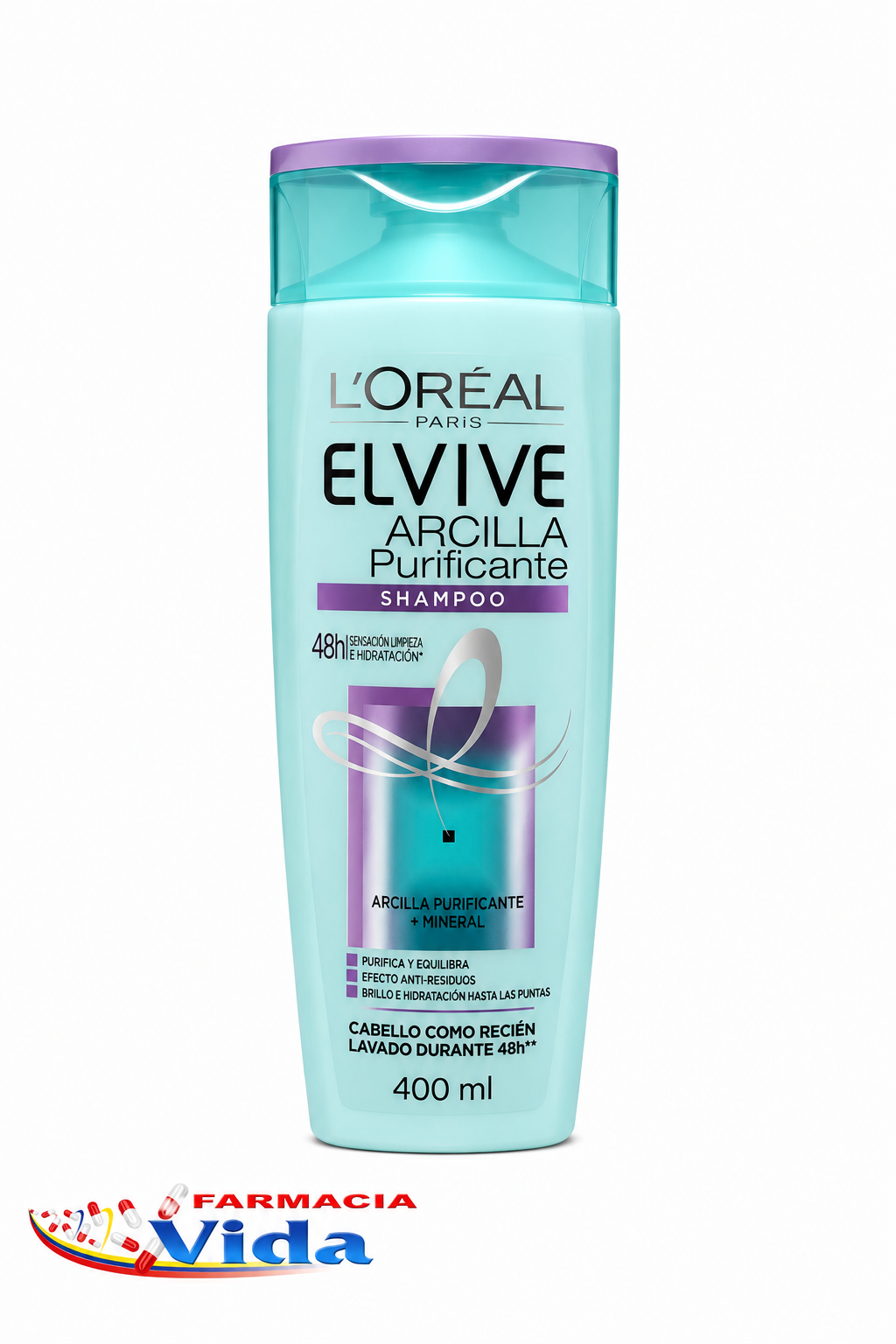 SHAMPOO ELVIVE  PARCILLA PURIFICANTE 