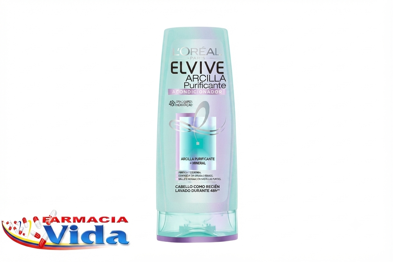 ACOND ELVIVE ARCILLA PURIFICANTE 400 ML